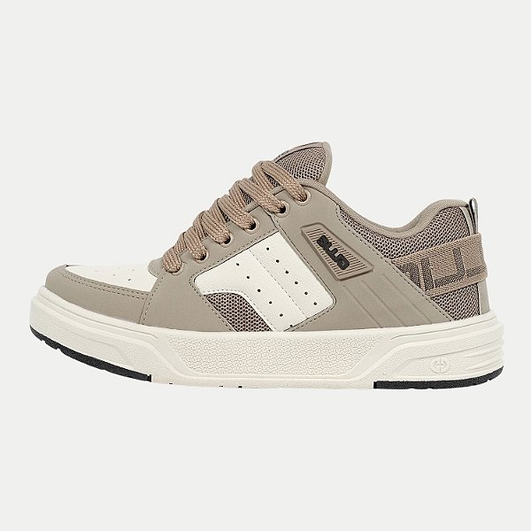 TÊNIS OLLIE CASUAL NITRO2 SINTÉTICO BEGE MASCULINO ADULTO