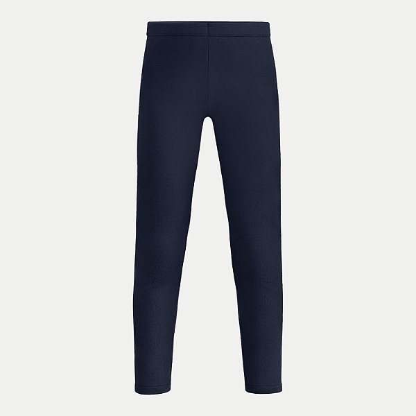 CALÇA ALAKAZOO LEGGING ALGODÃO E ELASTANO AZUL MARINHO FEMININO INFANTIL