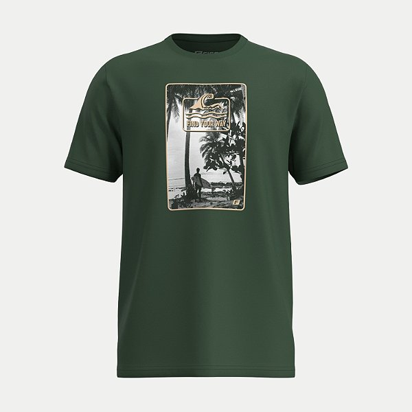 CAMISETA FICO MANGA CURTA COMFORT ALGODÃO SILKADA MASCULINO JUVENIL