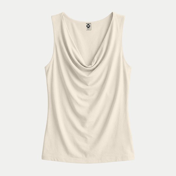 BLUSA HERING REGATA VISCOSE E ELASTANO BEGE FEMININO ADULTO