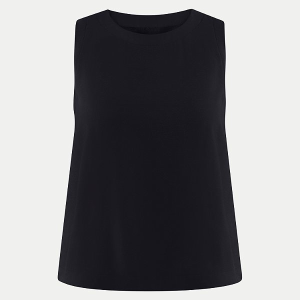 BLUSA LUNENDER REGATA MISTO PRETO FEMININO ADULTO