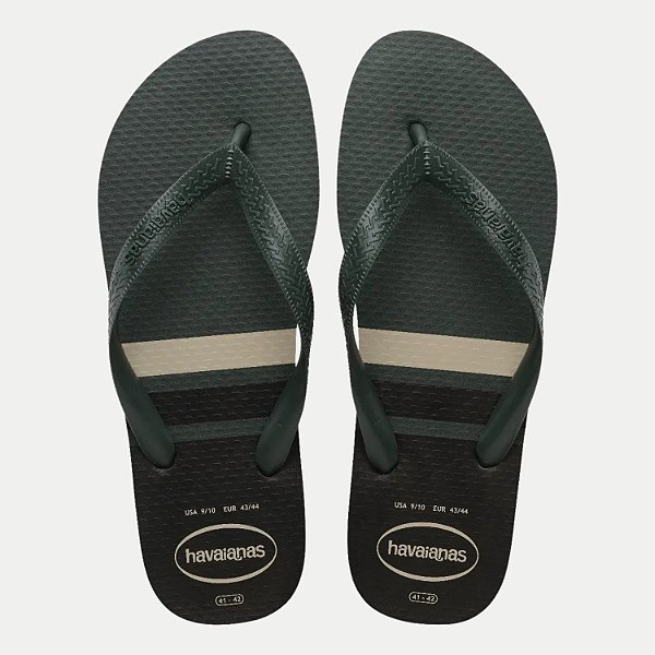CHINELO HAVAIANAS COLOR ESSENTIAL DEDO VERDE MASCULINO ADULTO