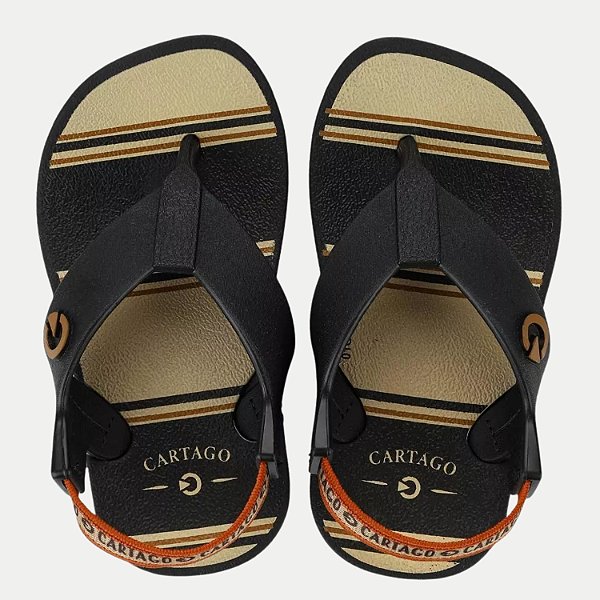 CHINELO CARTAGO DEDO ATLANTA BABY BEGE MASCULINO INFANTIL