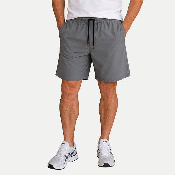 SHORT TSUNAMI POLIESTER E ELASTANO FITNESS CHUMBO MASCULINO ADULTO
