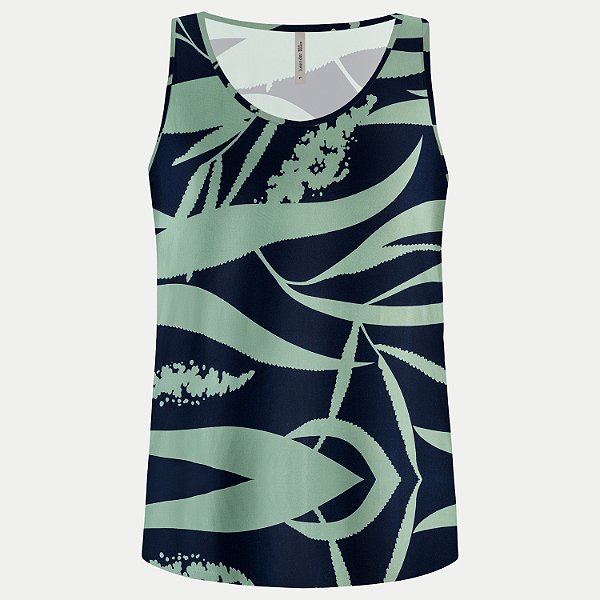 BLUSA LUNENDER REGATA VISCOSE E ELASTANO ESTAMPADA FEMININO ADULTO