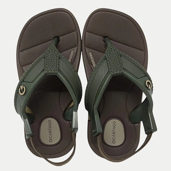 CHINELO CARTAGO DEDO ASPEN II BABY VERDE MASCULINO INFANTIL