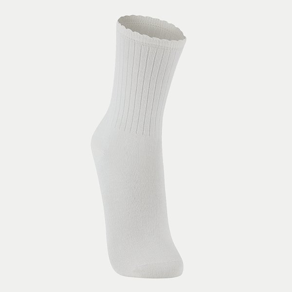 MEIA LUPO SOQUETE VISCOSE OFFWHITE FEMININO ADULTO