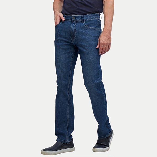 CALÇA LEE JEANS MÉDIO COM ELASTANO SLIM MASCULINO ADULTO