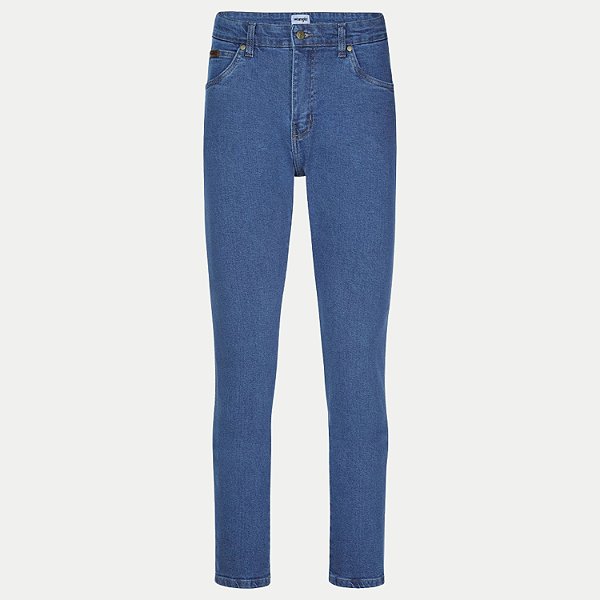 CALÇA WRANGLER JEANS MÉDIO COM ELASTANO SLIM MASCULINO ADULTO