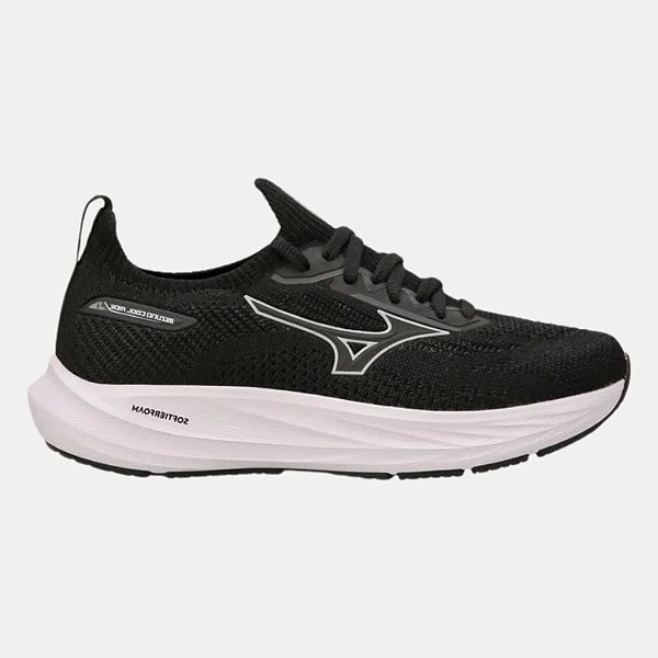 TÊNIS MIZUNO COOL RIDE 4 RUNNING PRETO UNISEX INFANTIL