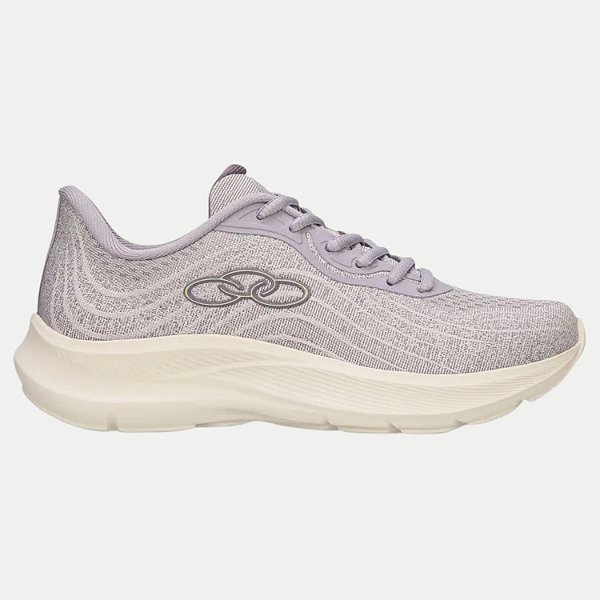 TÊNIS OLYMPIKUS VENUS 3 RUNNING SLOLADO DE EVA LILAS FEMININO ADULTO