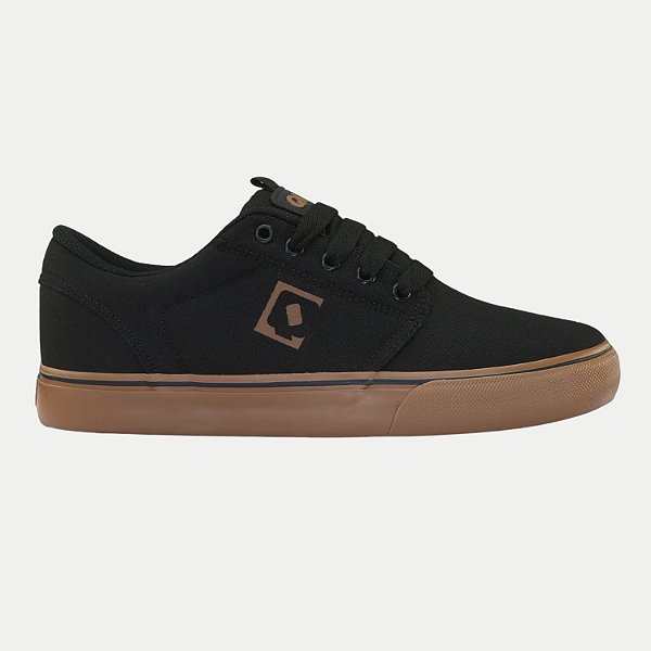 TÊNIS QIX SKATE COMBAT 3 LONA PRETO MASCULINO ADULTO