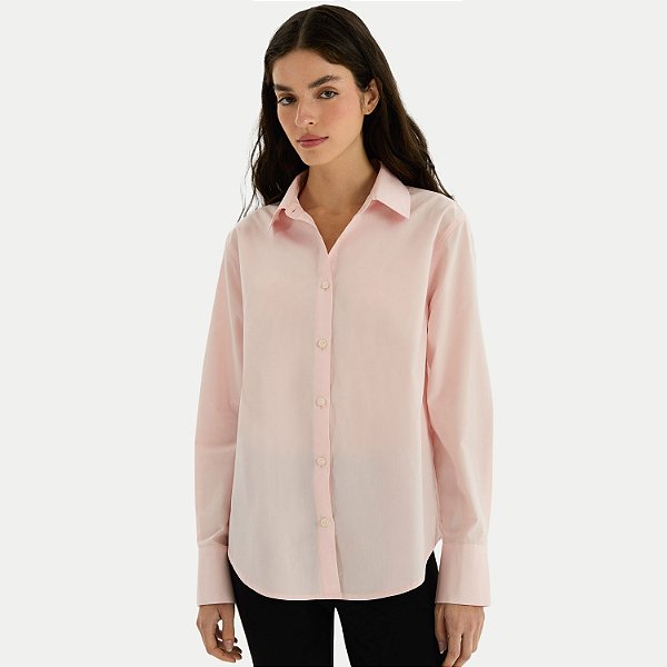 CAMISETE HERING MANGA LONGA COMFORT ALGODÃO FEMININO ADULTO