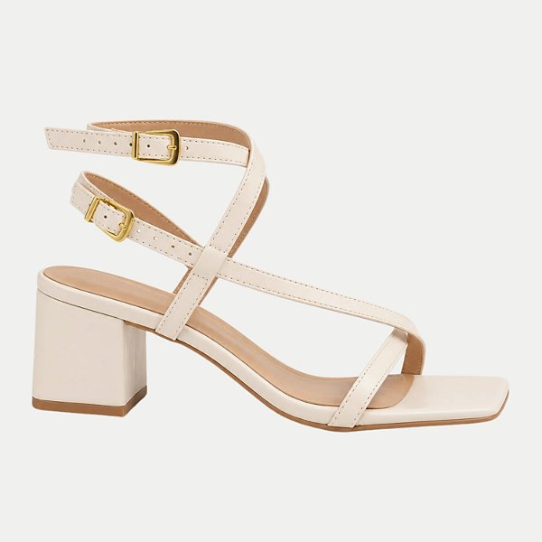 SANDALIA VIZZANO SALTO ALTO ACTIVE VERNIZ OFFWHITE FEMININO ADULTO
