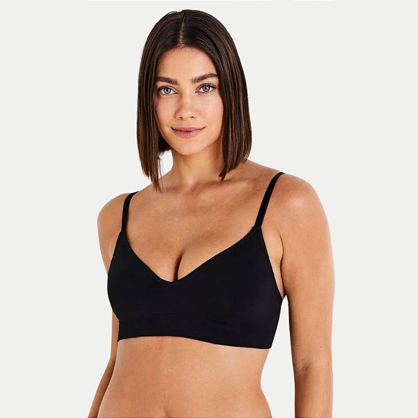 SOUTIEN LIZ BOJO POLIAMIDA E ELASTANO PRETO FEMININO ADULTO