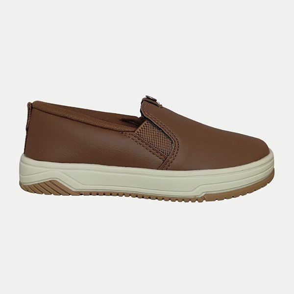 TÊNIS KIDY HAPPY CASUAL IATE MARROM CLARO MASCULINO INFANTIL