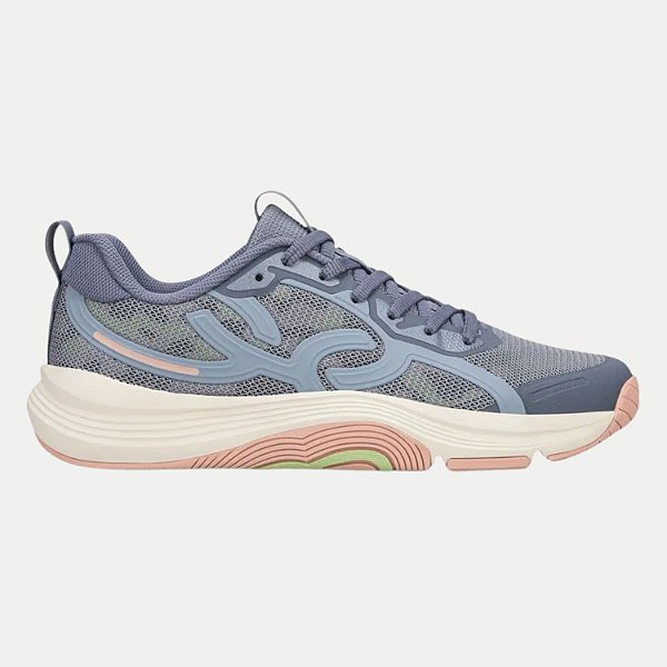 TÊNIS OLYMPIKUS TREINO RUNNING AZUL PASTEL FEMININO ADULTO