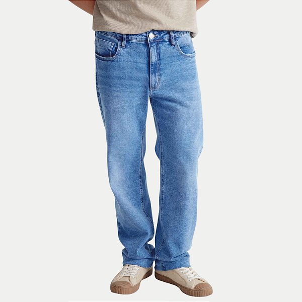 CALÇA HERING JEANS MÉDIO COM ELASTANO COMFORT MASCULINO ADULTO