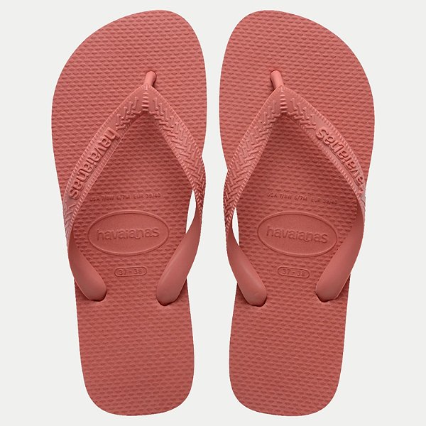 CHINELO HAVAIANAS TOP SENSES DEDO ROSA PASTEL FEMININO ADULTO