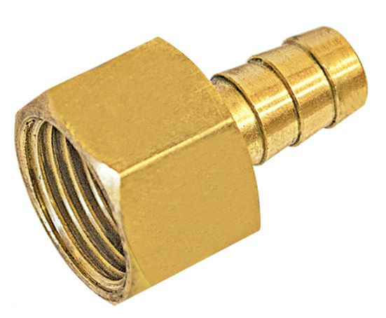 ESPIGA LATÃO 1/2 NPT(I) x BM 3/8  (ROSCA FÊMEA)
