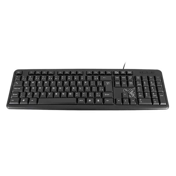 Teclado USB Maxprint Preto