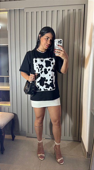 T- SHIRT Over ANIMAL PRINT