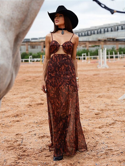 VESTIDO LONGO MARÍLIA