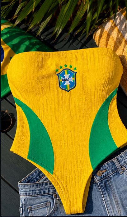 BODY BRASIL TOMARA QUE CAIA