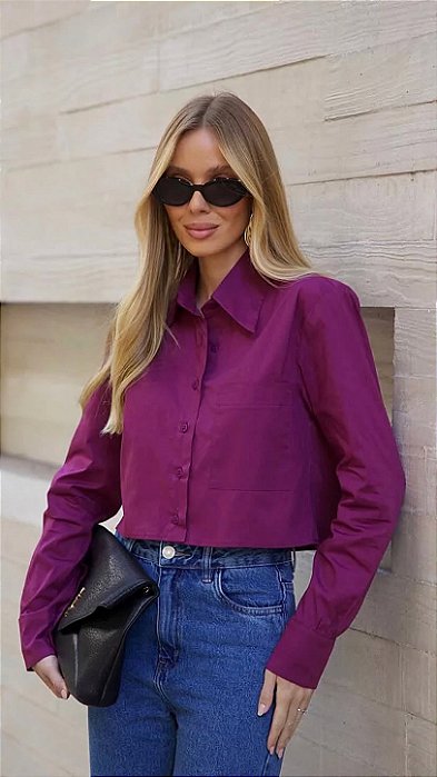 CAMISA CROPPED ALINE