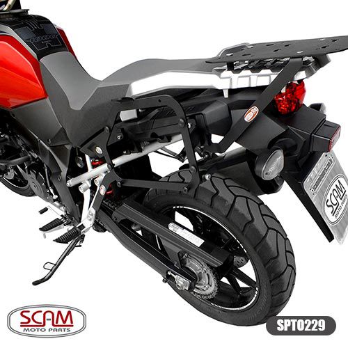 Suporte Baú Lateral Suzuki V-strom1000 2014+ Spto229 Scam