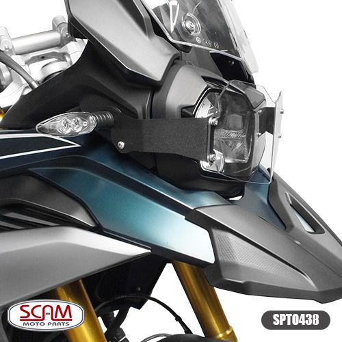 Protetor Farol Policarbonato Bmw F850gs 2018+ Scam Spto438