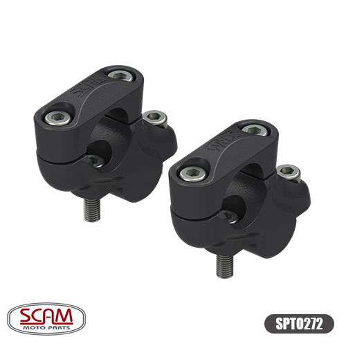 Riser Adaptador Guidao S1000xr 2016+ Scam Spto272 Preto