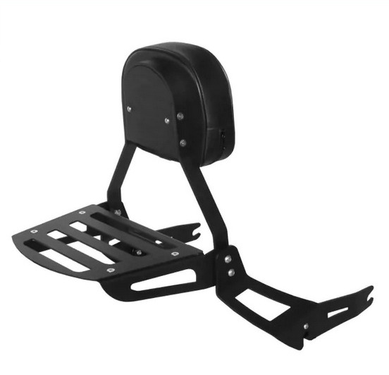 Sissy bar custom boulevard M1800 2015 até 2020 preto cobra