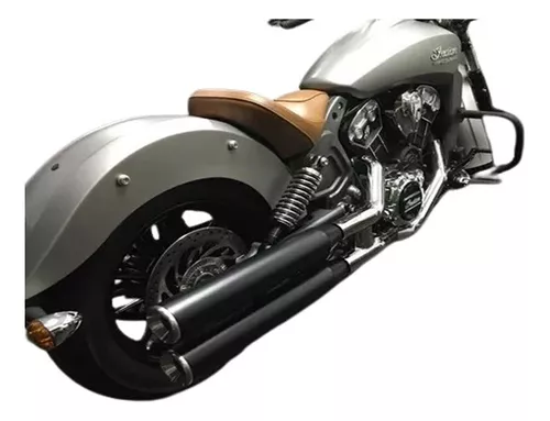 Ponteira Indian Scout 3 1 2 Corte Reto T-black