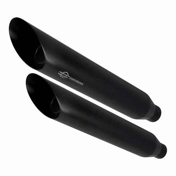 Ponteira sportster 883R 3" 1/4 cort lateral t-black customer