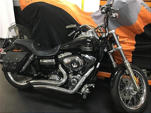 Escapamento dyna superglide 2017 K10 2" 1/4 cromada customer