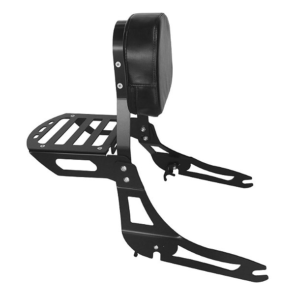 Sissy bar custom boulevard M800 2006 até 2011 preto cobra