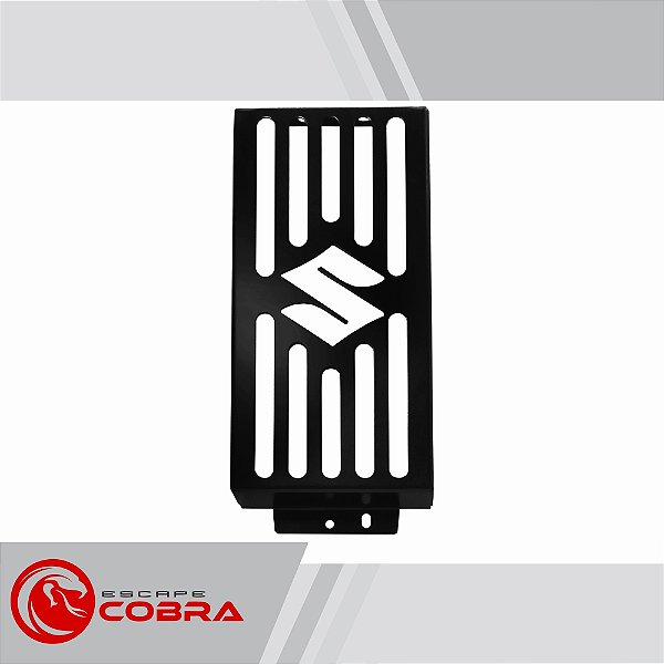 Protetor de radiador boulevard m800 2006 a 2017 preto cobra