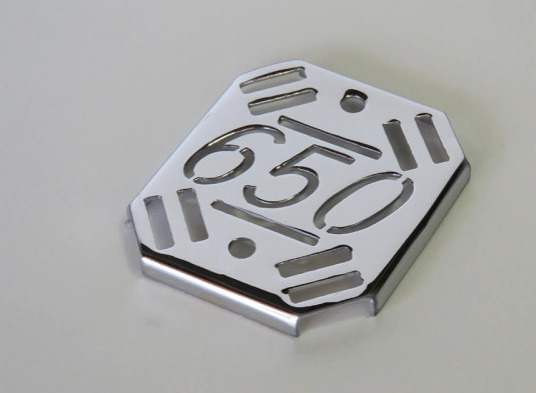 Capa de retificador yamaha custom dragstar 650 cromado cobra