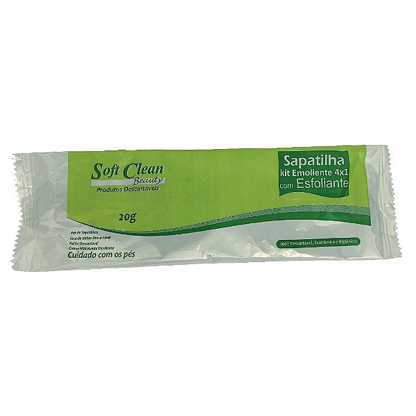 Kit Soft Clean Esfoliante p/ Pedicure