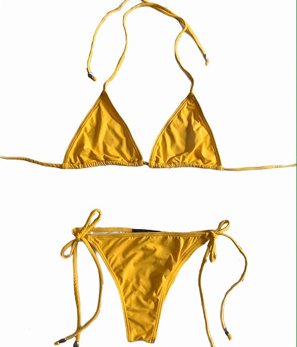 Conjunto cortininha yellow