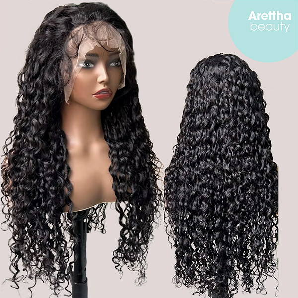 Lace front wig cacheada - Arettha cabelos