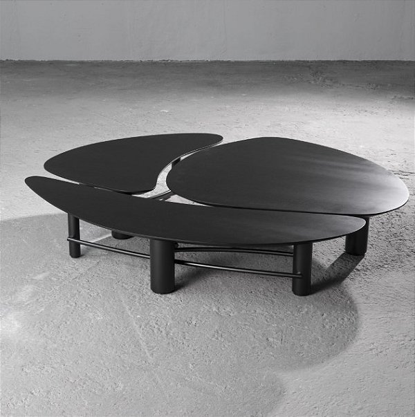 Mesa de Centro Calder Cortem Wood Vintage