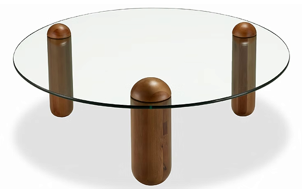 Mesa De Centro Pill Glass