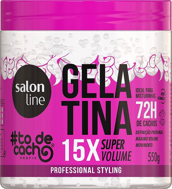 Gel Salon Line 550ml Mix Para Misturinha