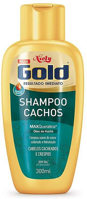 Shampoo Niely Gold Cachos 300ml