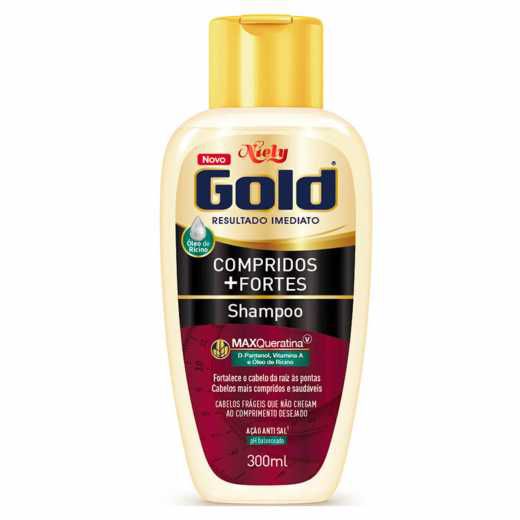 Shampoo Niely Gold Comprimidos+ Fortes 300ml