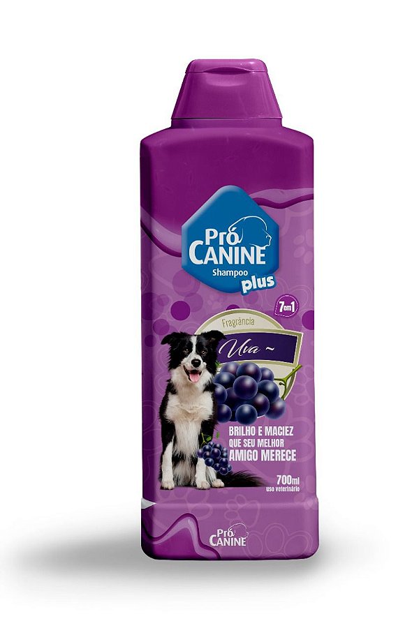 Shampoo Pró Canine 700ml Fruta Uva