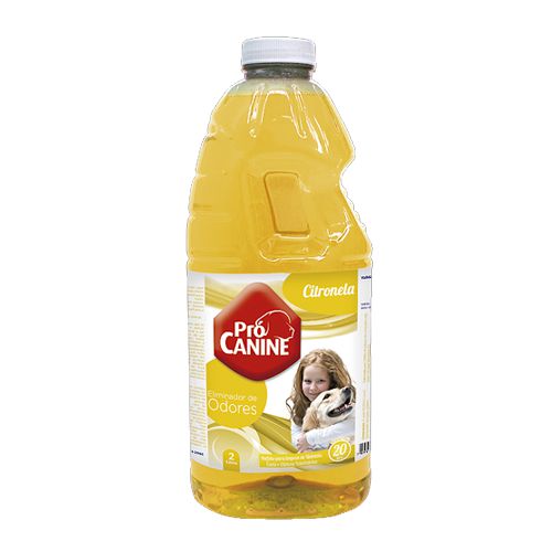 Eliminador De Odores Pró Canine 2L Citronela