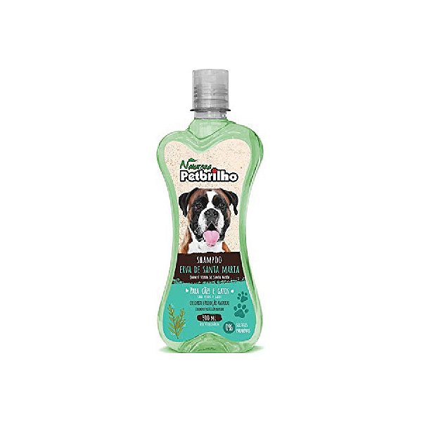 Shampoo Pet brilho Erva Santa Maria Natural 500ml